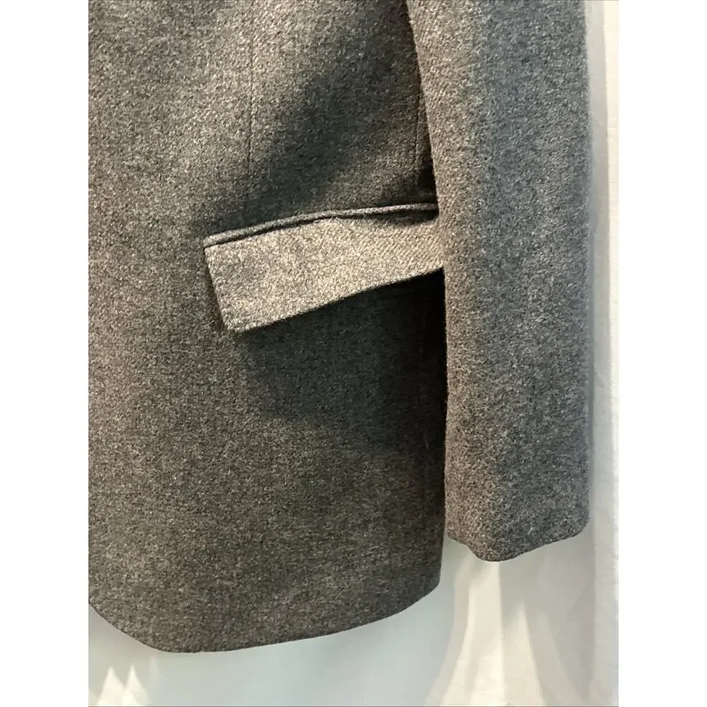 J Crew Ludlow Blazer Mens 42L Gray 100% Yorkshire Tweed Wool By Moon England